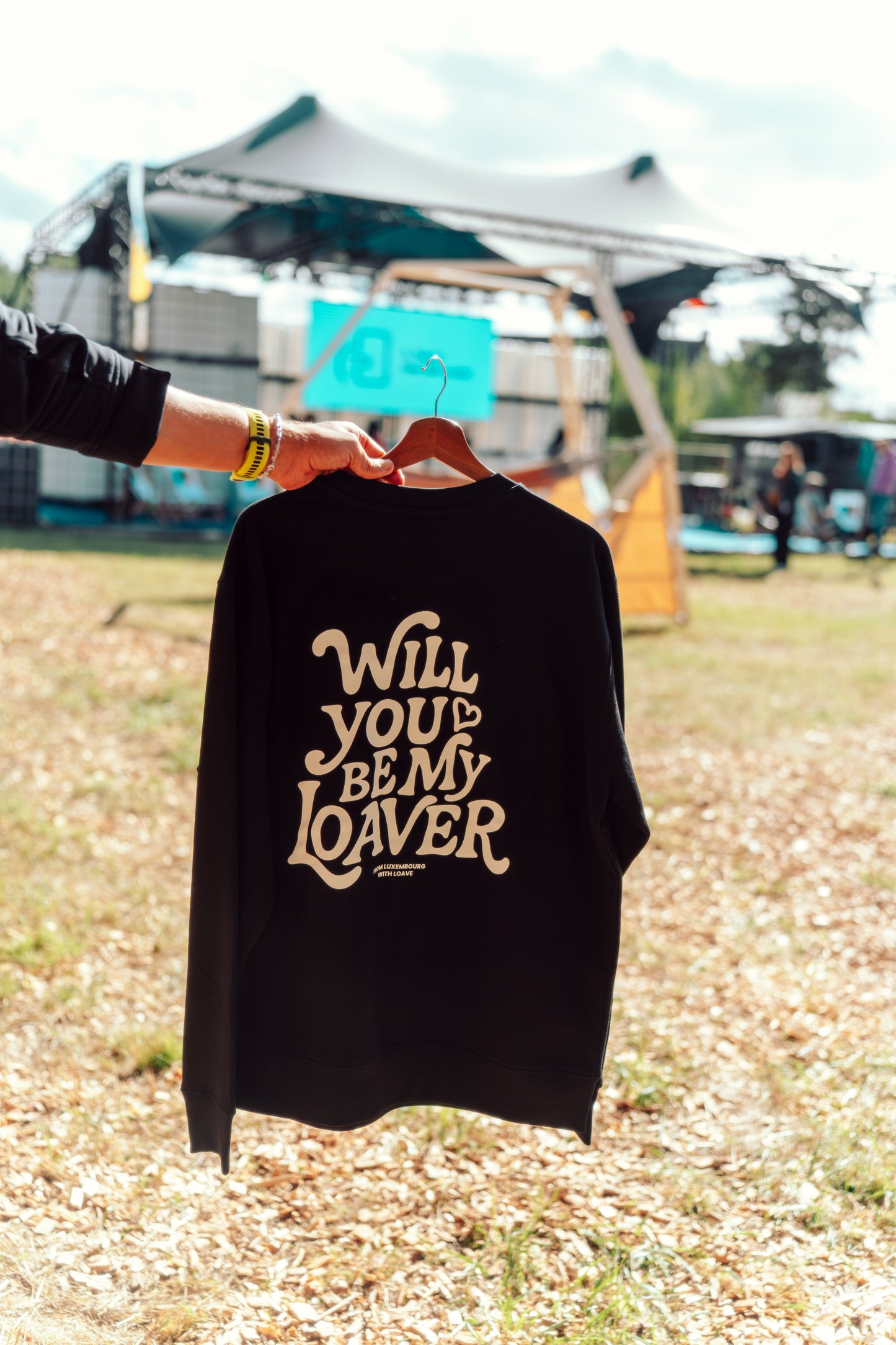 Will you be my Loaver? Crew Neck