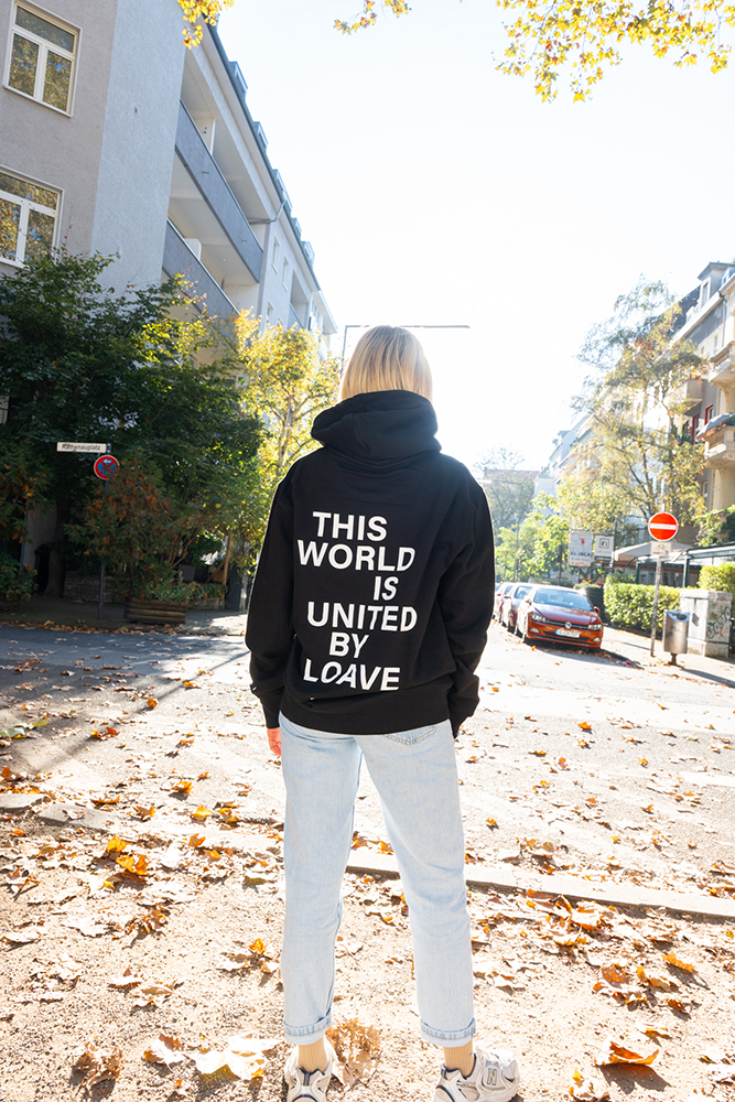 This world is united by LOAVE Hoodie