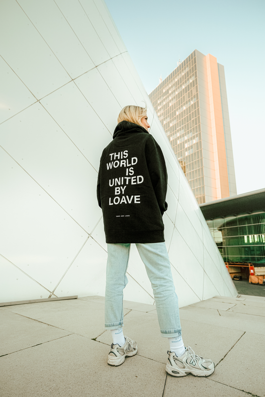 This world is united by LOAVE Hoodie