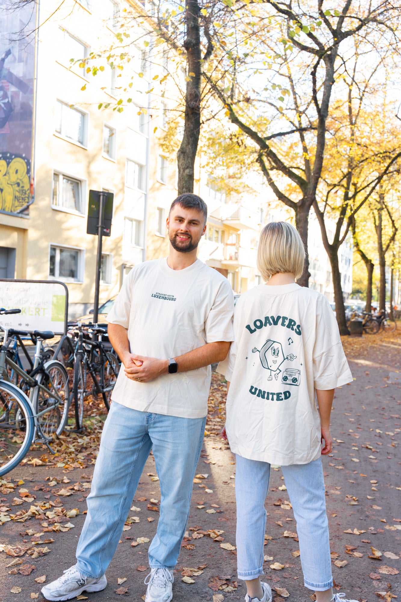 Straight Outta Luxembourg & Mascot T-Shirt