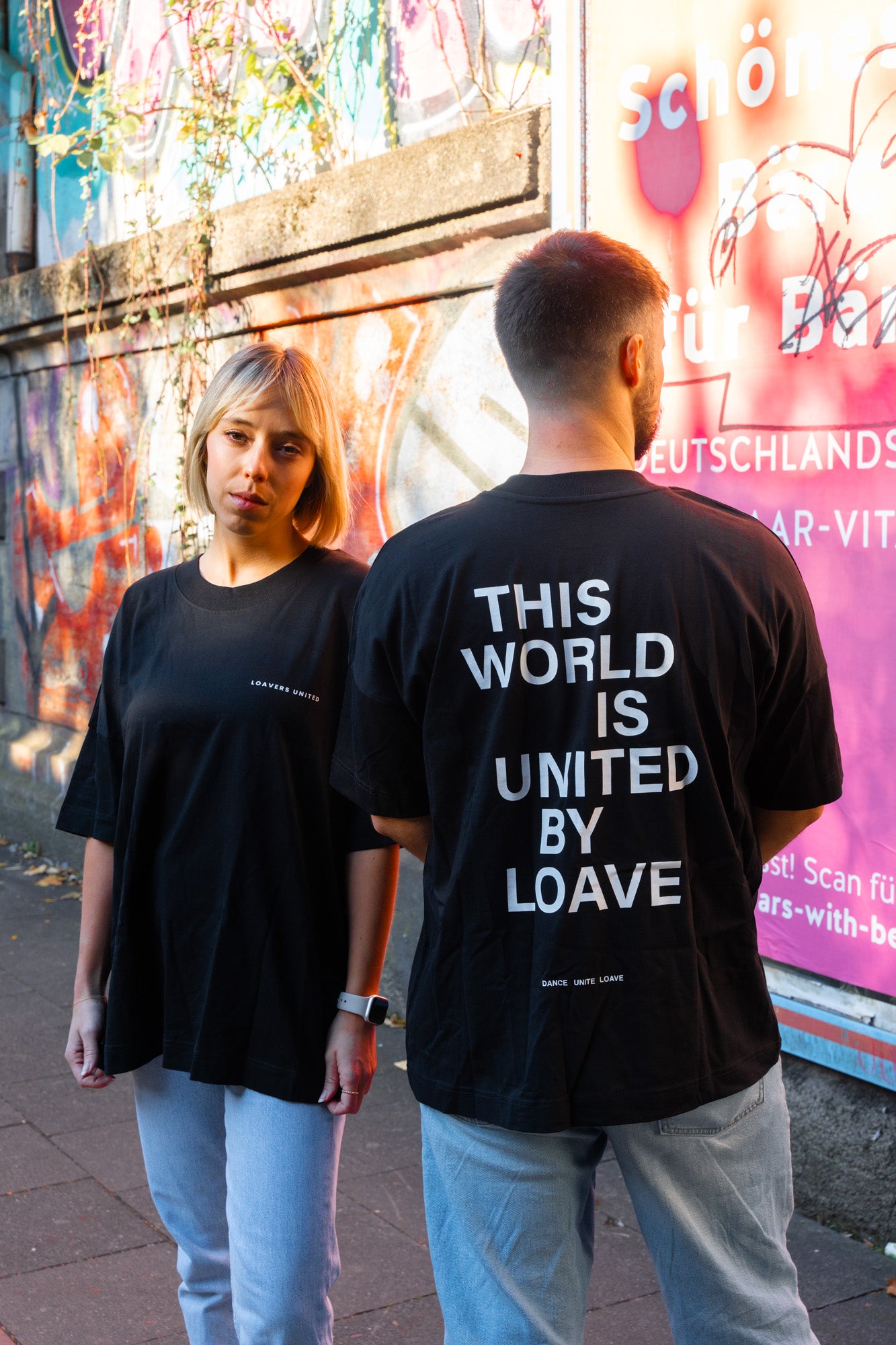 This World is United by LOAVE T-Shirt