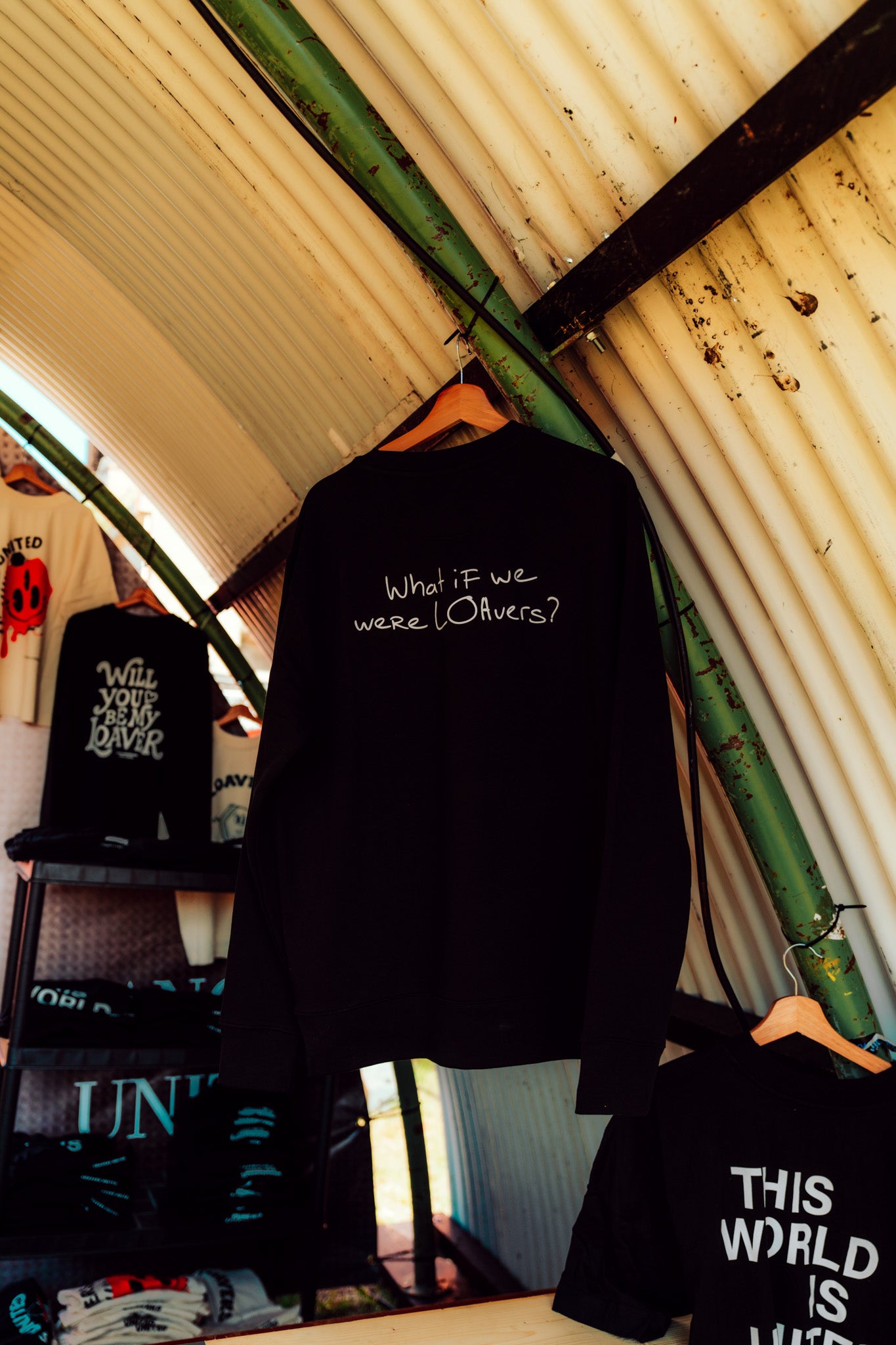 What if we were Loavers? Crewneck