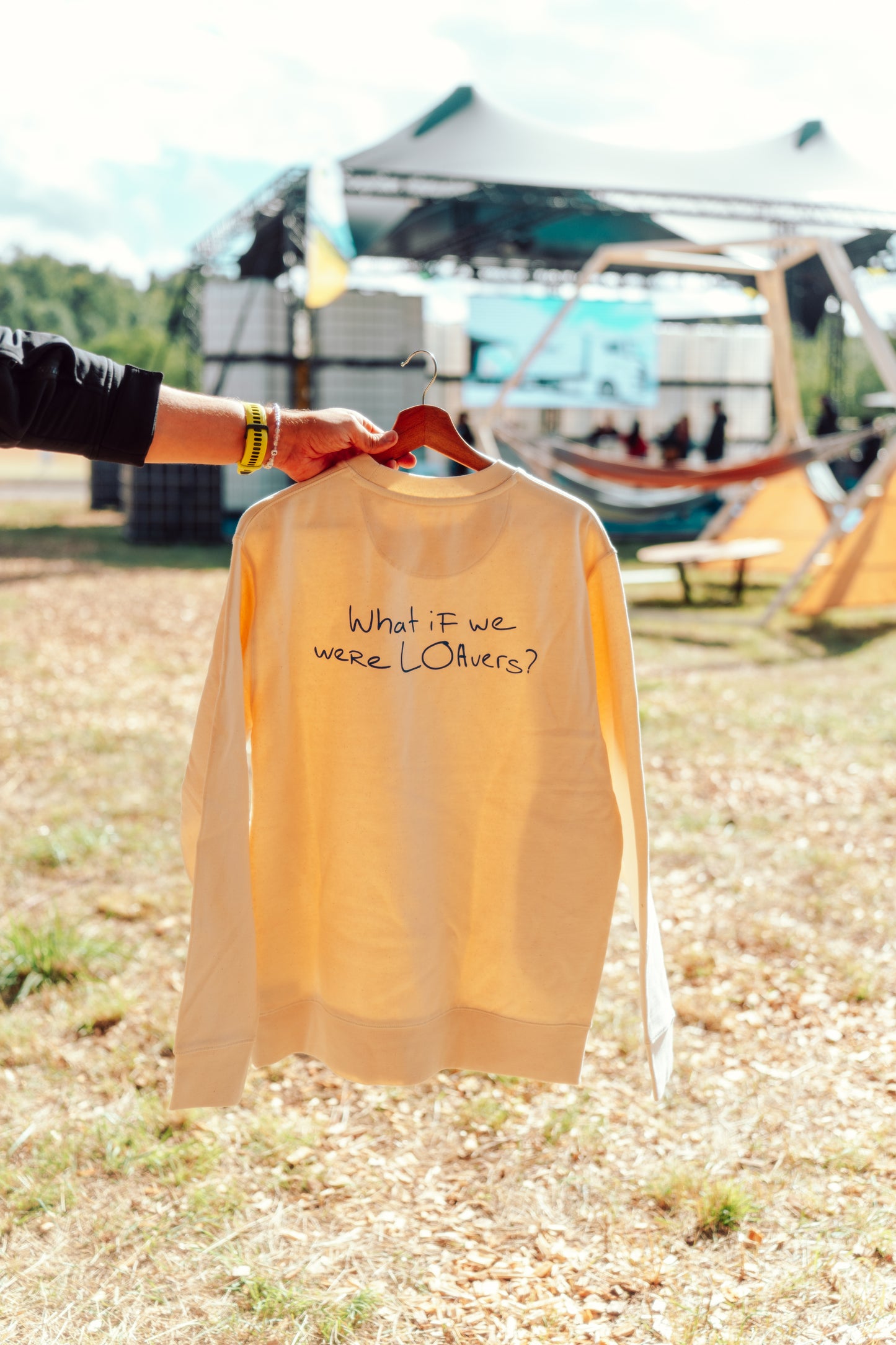 What if we were Loavers? Crewneck